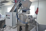 Processing - sorting - cutting and packing line for fresh peeled potatoes / Fresh peeled potato sorting - cutting - peeling and packing machine